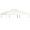 Vidaxl Sostituzione Tenda in tessuto ARBOR 310 g m² 3x3 m Crema bianco