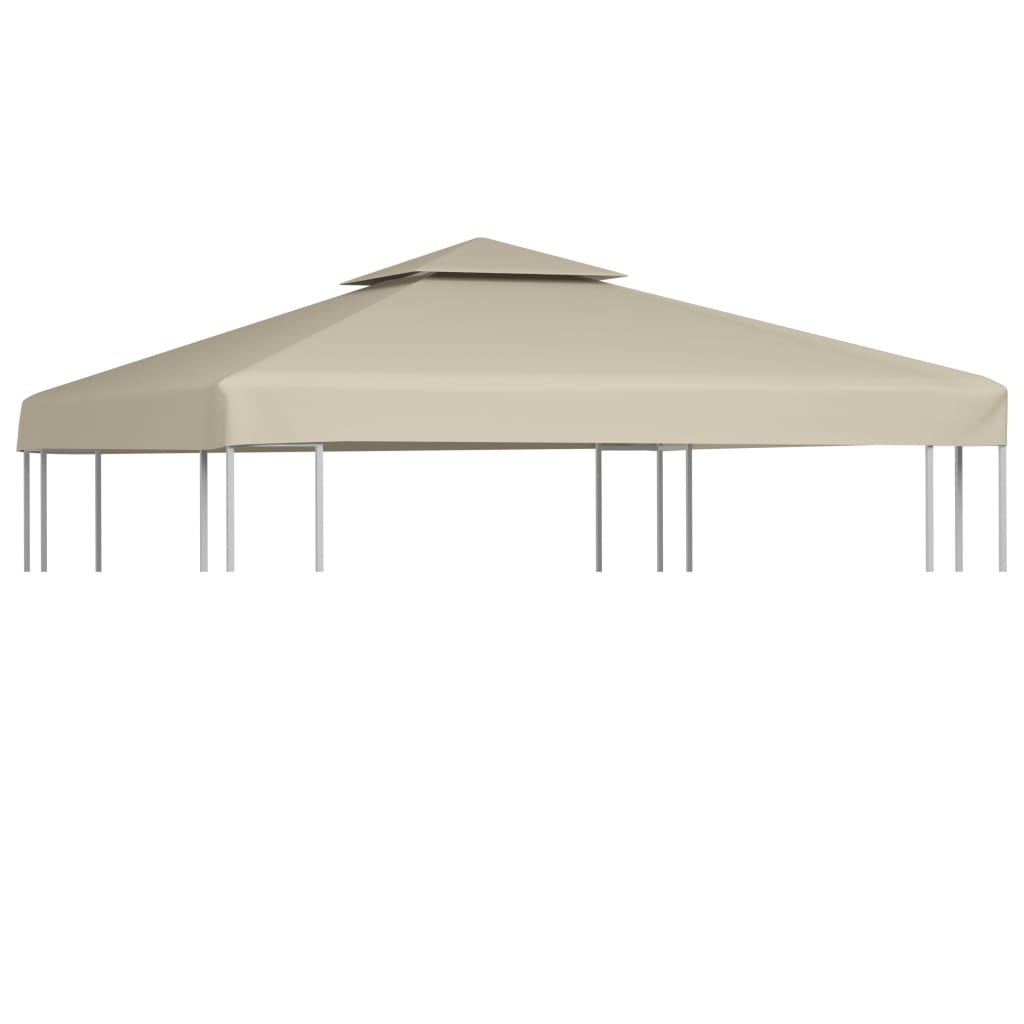 Vidaxl Sostituzione Tenda in tessuto ARBOR 310 g m² 3x3 m beige