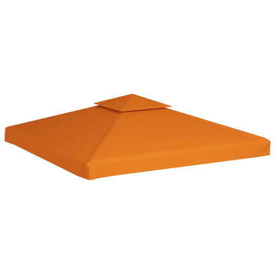 Vidaxl Sostituzione Tenda tessuto Arbor 310 g m² 3x3 m arancione
