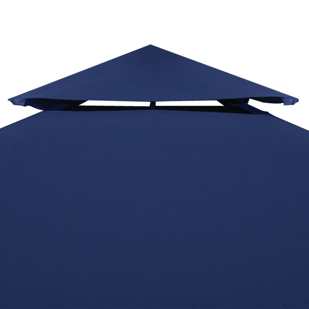 Arbor de tela de tienda de reemplazo de Vidaxl 310 g m² 3x3 m azul oscuro