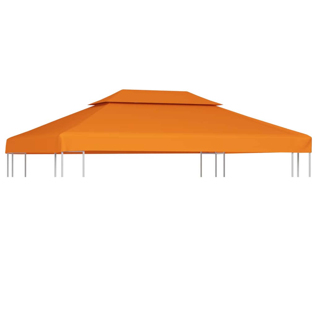 Vidaxl Sostituzione Tenda tessuto Arbor 310 g m² 3x4 m arancione