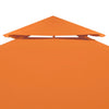 Vidaxl Sostituzione Tenda tessuto Arbor 310 g m² 3x4 m arancione