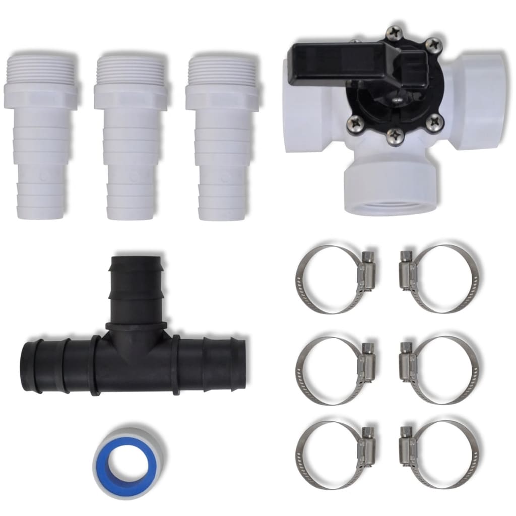 Kit di bypass Vidaxl per collezionisti solari piscina