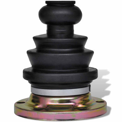 Juego de ejes VidaXL metal negro