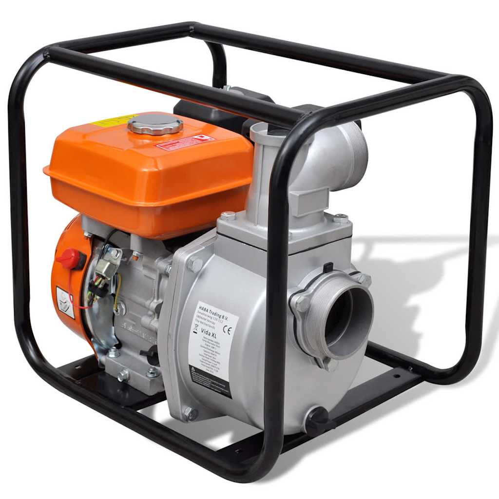 Pompa per acqua Vidaxl benzina 80 mm 4800 W
