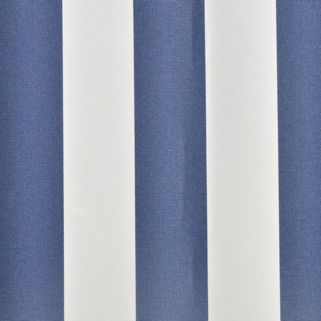 Vidaxl Laifeldoek 3x2,5 m tela blu e bianco