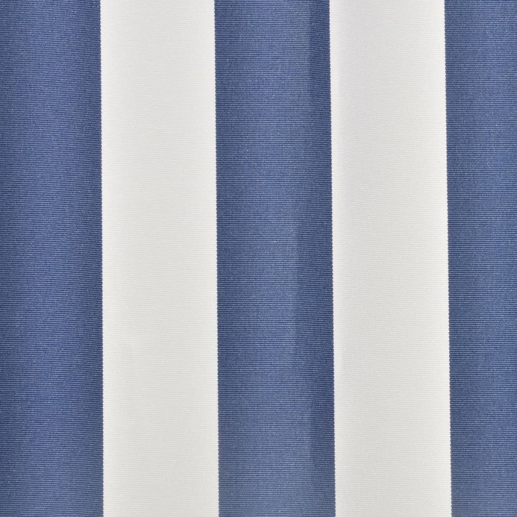 Vidaxl Laifeldoek 4x3 m tela blu e bianco