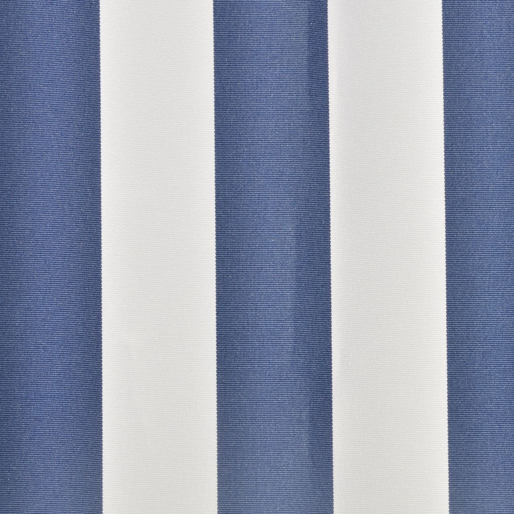 Vidaxl Laifeldoek 6x3 m tela blu e bianco