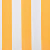 VidaXL Luifeldoek 3x2,5 m canvas zonnebloemgeel en wit