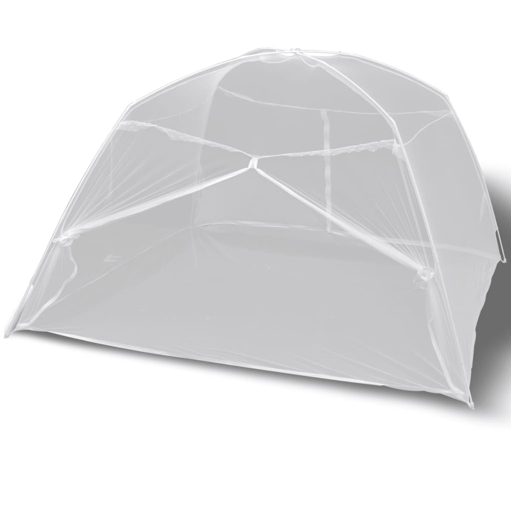 Vidaxl Mosquito Net Mongolia con 2 porte 200x180x150 cm bianco
