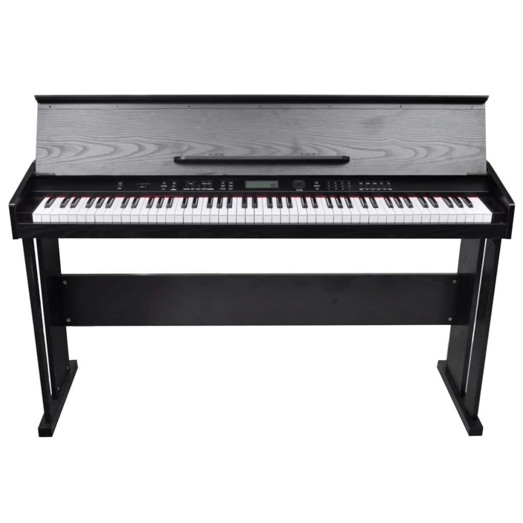 Vidaxl Piano digitale elettronico con 88 chiavi e supporto di pagina