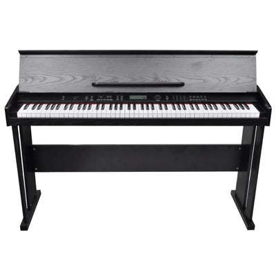 Vidaxl Electronic Digital Piano con 88 claves y titular de la página