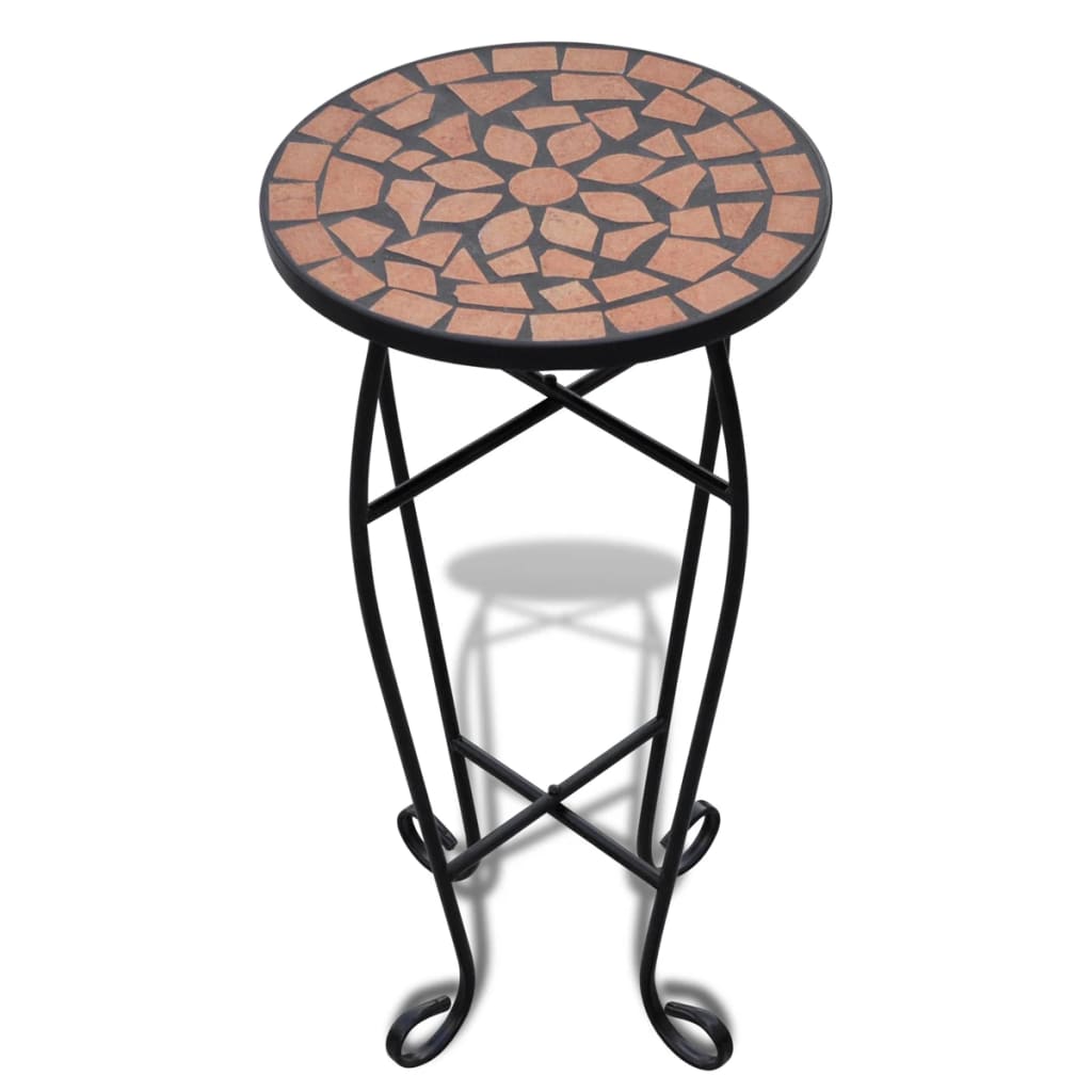 Vidaxl Table Mosaic Terracotta -Coled