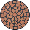 Vidaxl Ape Table Mosaic Terracotta -Colored