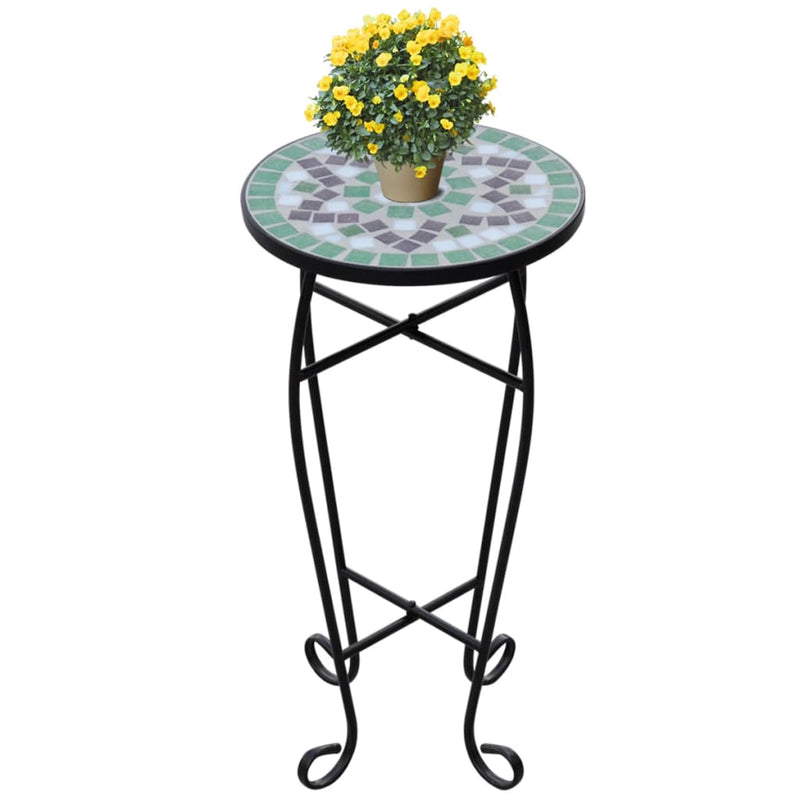 Vidaxl Ape Table Green e bianco