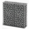 Vidaxl Schanskorf con tapas de 100x100x30 cm de alambre galvanizado