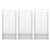 VIDAXL SET BAST SCHANS in 3 parti 25x25x50 cm Galvanizzato