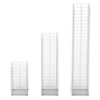 Vidaxl 3 partes Schanskorfset Galvanized Wire