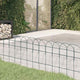 Vidaxl borderafscheiding 25x0,4 m gepoedercoat ijzer