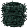 Filo spinato Vidaxl su rotolo 100 m verde
