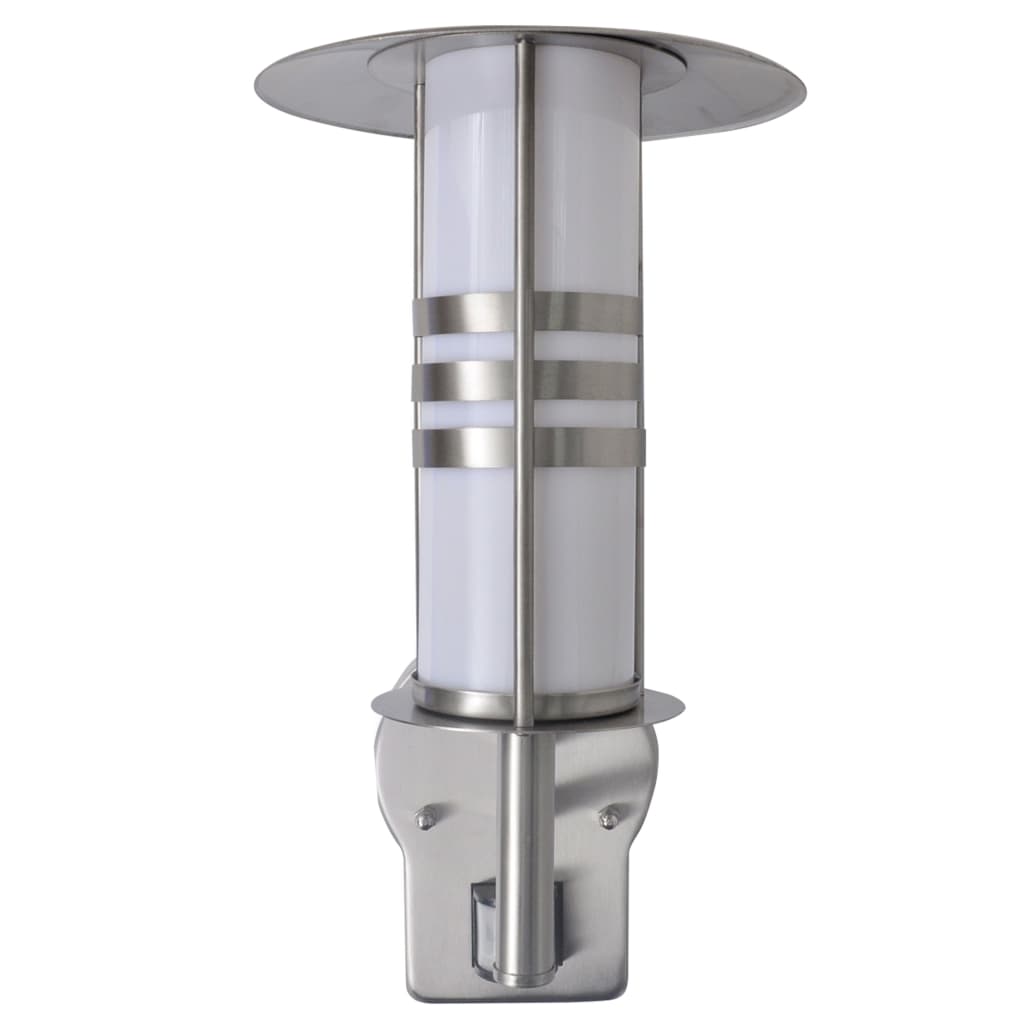 Lampada da parete Vidaxx in acciaio inossidabile a forma di pagoda con sensore di movimento