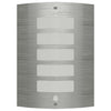 Vidaxl sierlijke rvs wandlamp met bewegingssensor