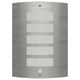 Vidaxl sierlijke rvs wandlamp met bewegingssensor