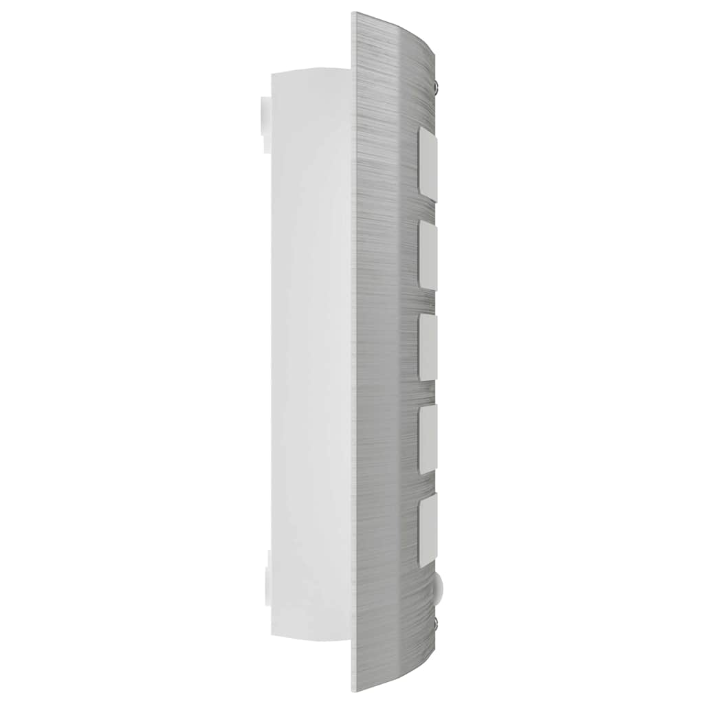 Vidaxl sierlijke rvs wandlamp met bewegingssensor