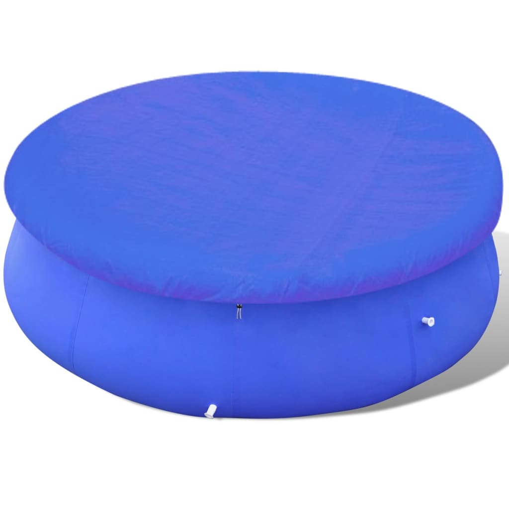 Copertina di piscina Vidaxl per 360-367 cm sopra le piscine di nuoto.