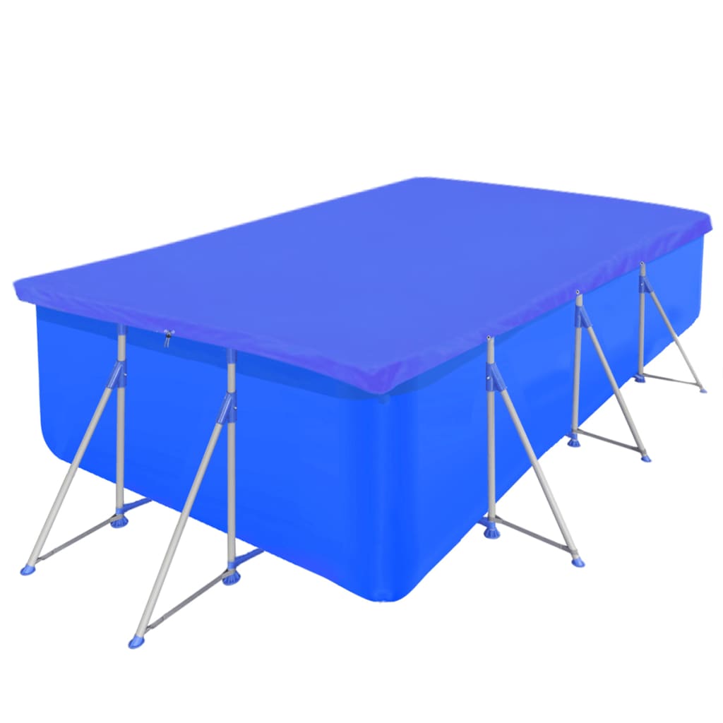Vidaxl cubierta de piscina rectangular 90 g m² 540x270 cm PE