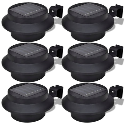 Vidaxl Lampada esterna SET 6 pezzi neri