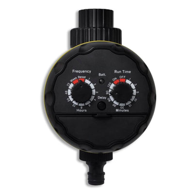 Temporizador de agua de riego eléctrico de Vidaxl (1 salida)