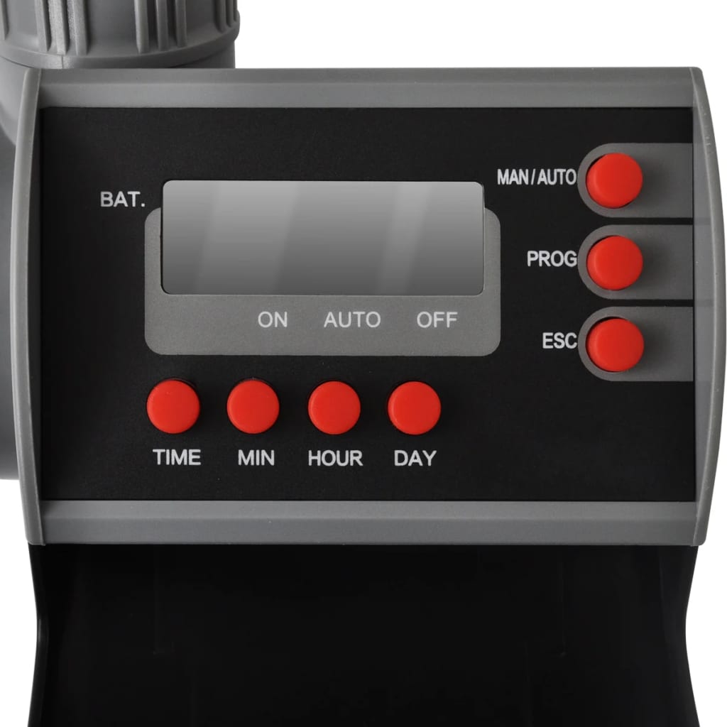 Vidaxl Automatic Irrigation Water Timer + Display (1 output)