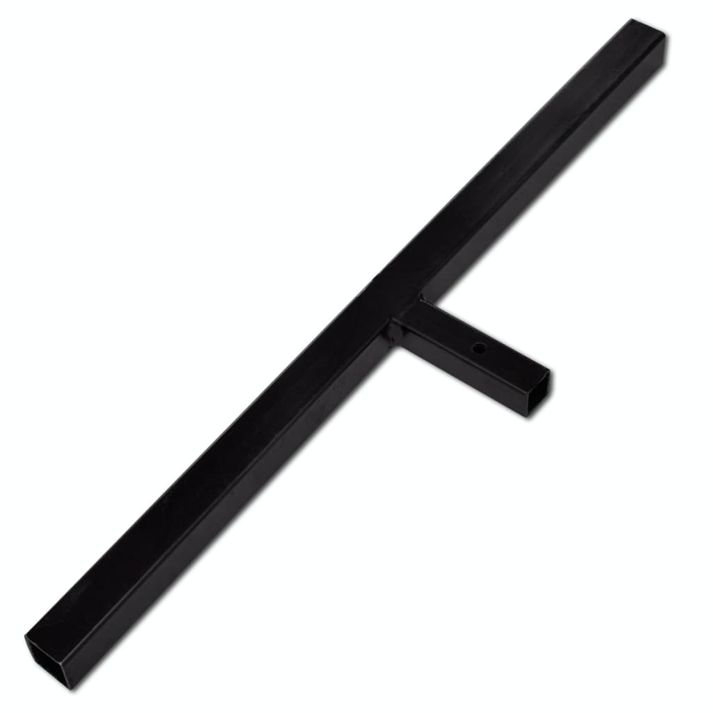 Trapano a terra Vidaxl con manico e testa a vite 150 mm (nero)