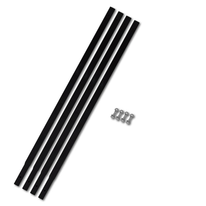 Vidaxl Extension per trapano a terra 4 x 1 m (acciaio)