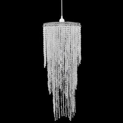 Vidaxl lampadario con cristalli 26 x 70 cm