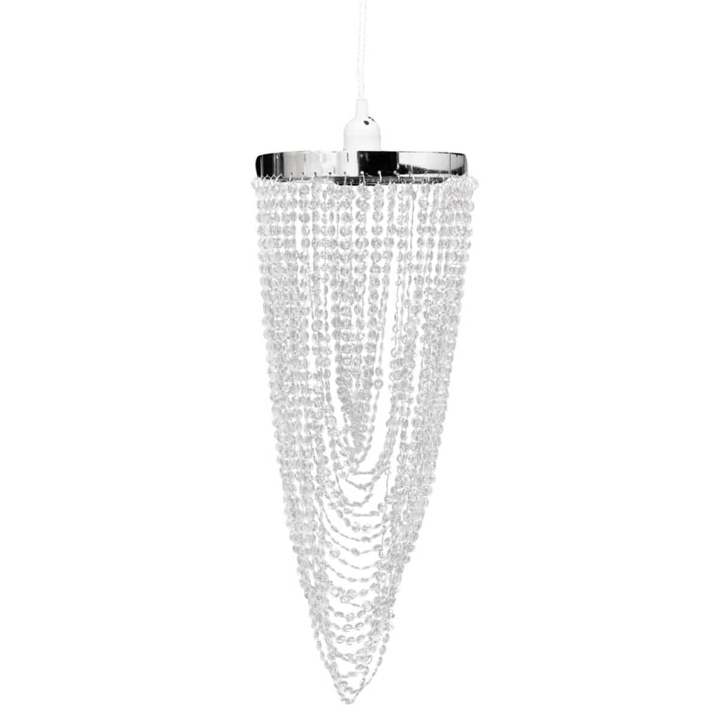 Vidaxl lampadario con cristalli 22 x 58 cm