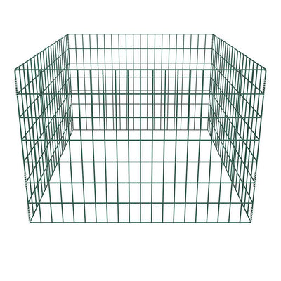 Vidaxl Compost Bin Square 100x100x70 cm Mesh