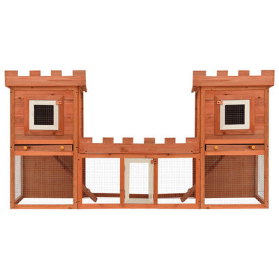 Vidaxl Rabbit Loft Doble grande