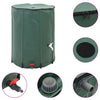 Vidaxl Tanque de agua plegable 250L (verde)