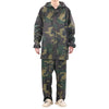 Vidaxl regenpak 2-delig met capuchon (heren camouflage maat xl)