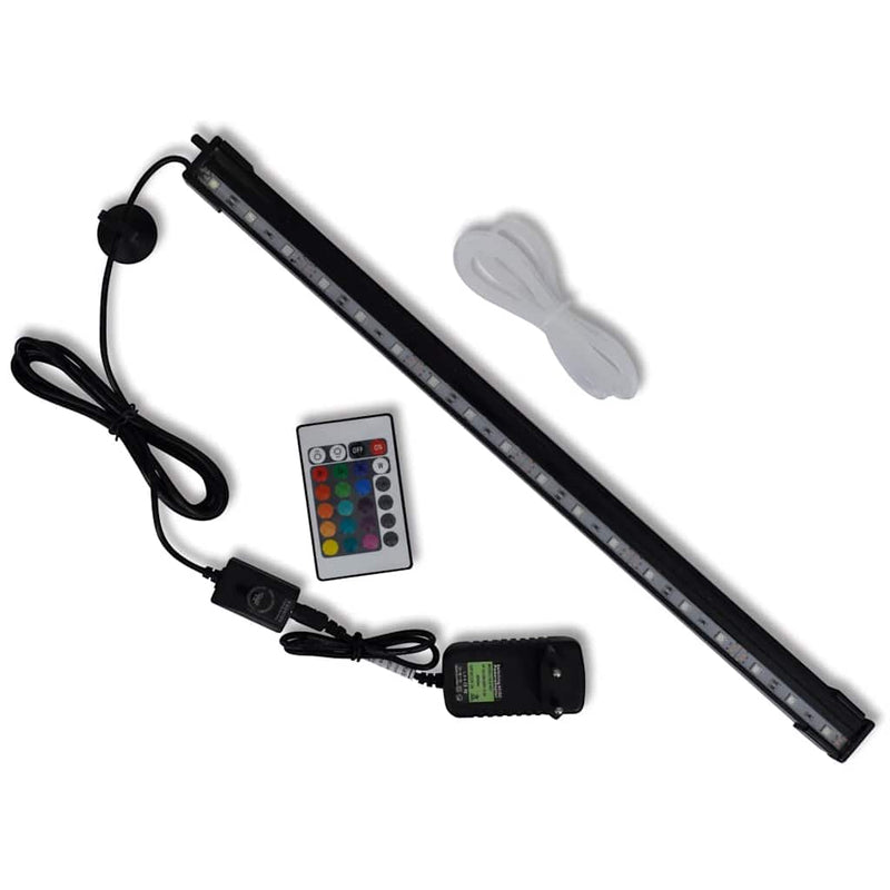 Vidaxl LED Aquarium Lamp with Bubbles RGB 48 cm