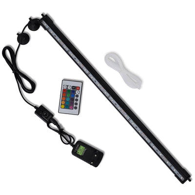 Vidaxl LED Aquarium Lamp with Bubbles RGB 56,5 cm