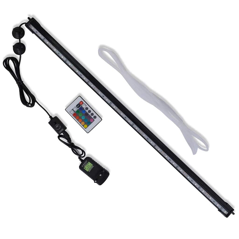 Vidaxl LED Aquarium Lamp with Bubbles RGB 71 cm