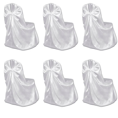 Cubierta de silla de boda de Vidaxl (6 piezas)