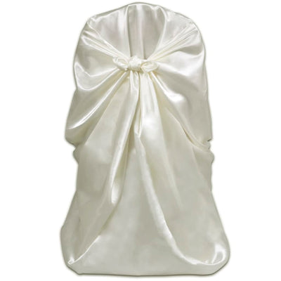 Crema de cubierta de silla de boda de Vidaxl (6 piezas)