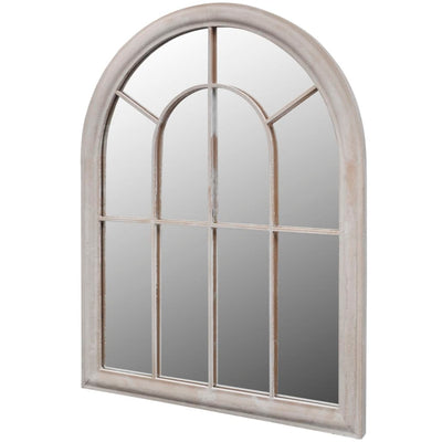 Vidaxl Garden Mirror Rustic Arched 69x89 cm