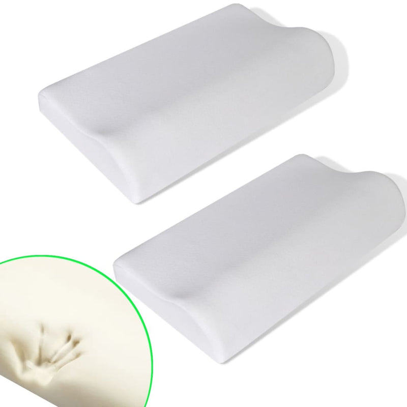 Cuscino ortopedico Vidaxl set a 2 pezzi