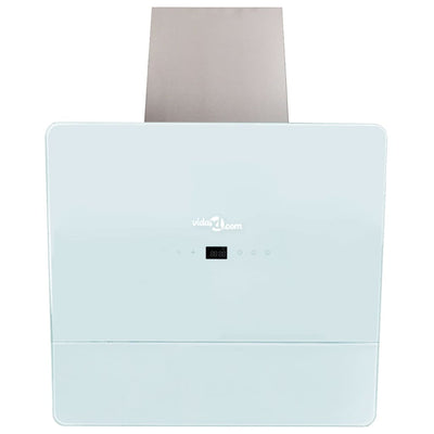 Cappuccio di estrattore Vidaxl 600 mm Temperato bianco