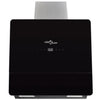 Capucha extractor Vidaxl con pantalla de 600 mm de vidrio templado negro